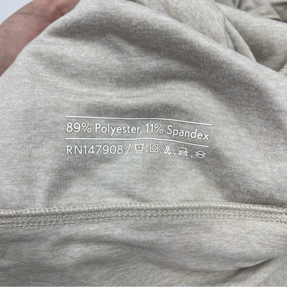 Outdoor Voices Catch Me If You Can Hoodie beige Sz M - Picture 3 of 7